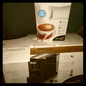 Cappuccino Machine and a Milk Frother by Caparista